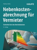 Cover: Nebenkostenabrechnung f&uuml;r Vermieter - Haufe-Lexware