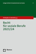 Cover: Recht f&uuml;r soziale Berufe 2023/24 - Nomos