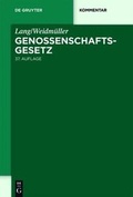 Cover: Genossenschaftsgesetz - De Gruyter