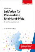 Cover: Leitfaden f&uuml;r Personalr&auml;te Rheinland-Pfalz - Walhalla