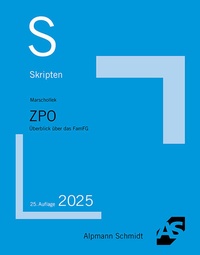 Enlarge image Cover: Skript ZPO - Alpmann Schmidt