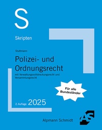 Abbildung von: Polizei- und Ordnungsrecht - Alpmann Schmidt