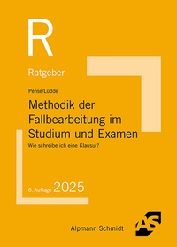 Enlarge image Cover: Methodik der Fallbearbeitung im Studium und Examen - Alpmann Schmidt