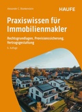 Cover: Praxiswissen f&uuml;r Immobilienmakler - Haufe-Lexware