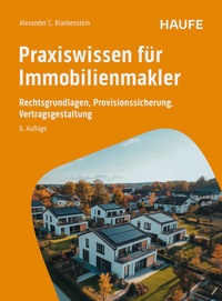 Abbildung von: Praxiswissen für Immobilienmakler - Haufe-Lexware