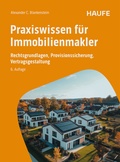 Cover: Praxiswissen f&uuml;r Immobilienmakler - Haufe-Lexware