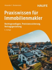 Abbildung von: Praxiswissen für Immobilienmakler - Haufe-Lexware