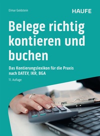 Abbildung von: Belege richtig kontieren und buchen - Haufe-Lexware