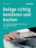 Cover: Belege richtig kontieren und buchen - Haufe-Lexware