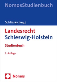 Abbildung von: Landesrecht Schleswig-Holstein - Nomos