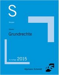 Abbildung von: Skript Grundrechte - Alpmann Schmidt