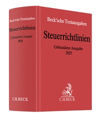 Abbildung von: Steuerrichtlinien - Gebundene Ausgabe 2025 - C.H.BECK