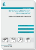 Abbildung von: Definition Strafrecht - schnell gemerkt - Hemmer-Wüst