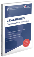 Bild: CRASHKURS &Ouml;ffentliches Recht - Brandenburg - Jura-Intensiv Verlag