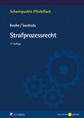 Cover: Strafprozessrecht - C.F. M&uuml;ller