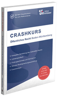 Bild: CRASHKURS Öffentliches Recht - Baden-Württemberg - Jura-Intensiv Verlag