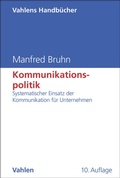 Cover: Kommunikationspolitik - Vahlen