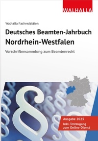 Abbildung von: Deutsches Beamten-Jahrbuch Nordrhein-Westfalen 2025 - Walhalla