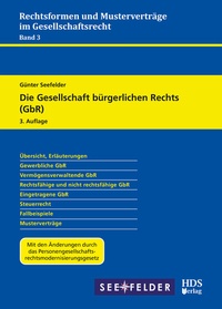Abbildung von: Die Gesellschaft bürgerlichen Rechts (GbR) - HDS