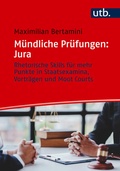 Bild: M&uuml;ndliche Pr&uuml;fungen: Jura - UTB