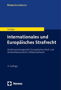 Abbildung von: Internationales und Europäisches Strafrecht - Nomos