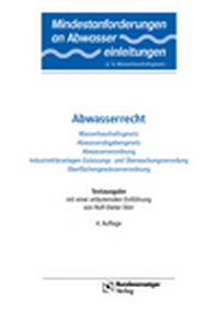 Abbildung von: Abwasserrecht - Reguvis Fachmedien
