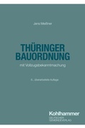 Cover: Th&uuml;ringer Bauordnung - Deutscher Gemeindeverlag