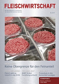 Bild vergrößern Bild: FLEISCHWIRTSCHAFT - Deutscher Fachverlag