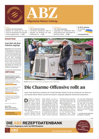 Abbildung von: Allgemeine BäckerZeitung (ABZ) - Deutscher Fachverlag