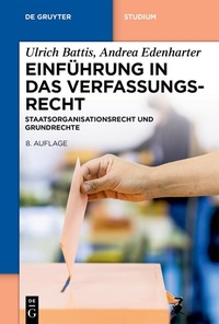 Bild vergrößern Bild: Einführung in das Verfassungsrecht - De Gruyter