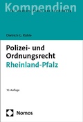 Bild: Polizei- und Ordnungsrecht Rheinland-Pfalz - Nomos