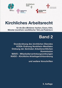 Abbildung von: Kirchliches Arbeitsrecht, Band 2 - KAVO - Luchterhand