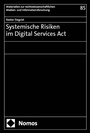 Cover: Systemische Risiken im Digital Services Act - Nomos