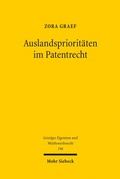 Bild: Auslandspriorit&auml;ten im Patentrecht - Mohr Siebeck