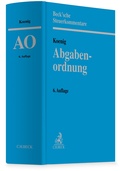 Cover: Abgabenordnung: AO  - C.H.BECK