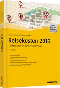 Abbildung von: Reisekosten 2015 - inklusive Arbeitshilfen online - Haufe-Lexware
