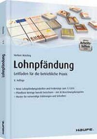 Abbildung von: Lohnpfändung - inkl. Arbeitshilfen online - Haufe-Lexware