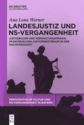 Cover: Landesjustiz und NS-Vergangenheit - De Gruyter Oldenbourg