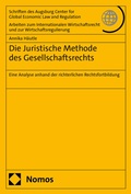 Abbildung von: Die Juristische Methode des Gesellschaftsrechts - Nomos