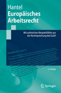Cover: Europ&auml;isches Arbeitsrecht - Springer