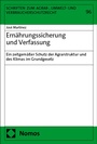 Cover: Ernährungssicherung und Verfassung - Nomos