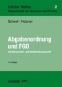 Bild: Abgabenordnung und FGO - Erich Fleischer Verlag
