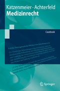 Bild: Medizinrecht - Springer