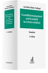 Abbildung von: Gesundheitsmanagement und Krankheit im Arbeitsverhältnis - C.H.BECK