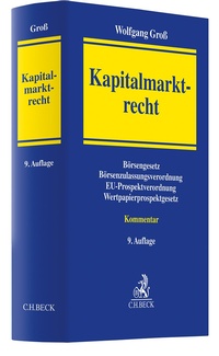Abbildung von: Kapitalmarktrecht - C.H.BECK