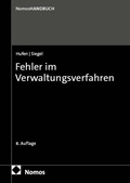 Cover: Fehler im Verwaltungsverfahren - Nomos
