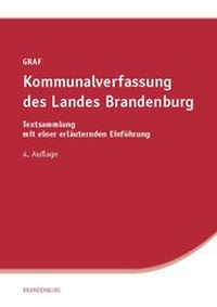 Abbildung von: Kommunalverfassung des Landes Brandenburg - SV SAXONIA