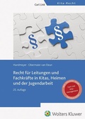Cover: Recht f&uuml;r Leitungen und Fachkr&auml;fte in Kitas, Heimen und der Jugendarbeit - Carl Link Verlag