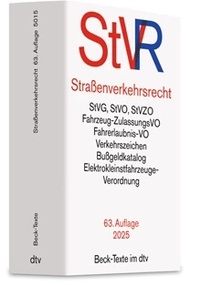 Abbildung von: Straßenverkehrsrecht: StVR - dtv