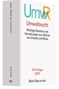 Cover: Umweltrecht: UmwR - dtv